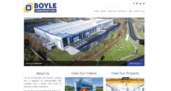 Desktop Screenshot of boyleconstruction.ie